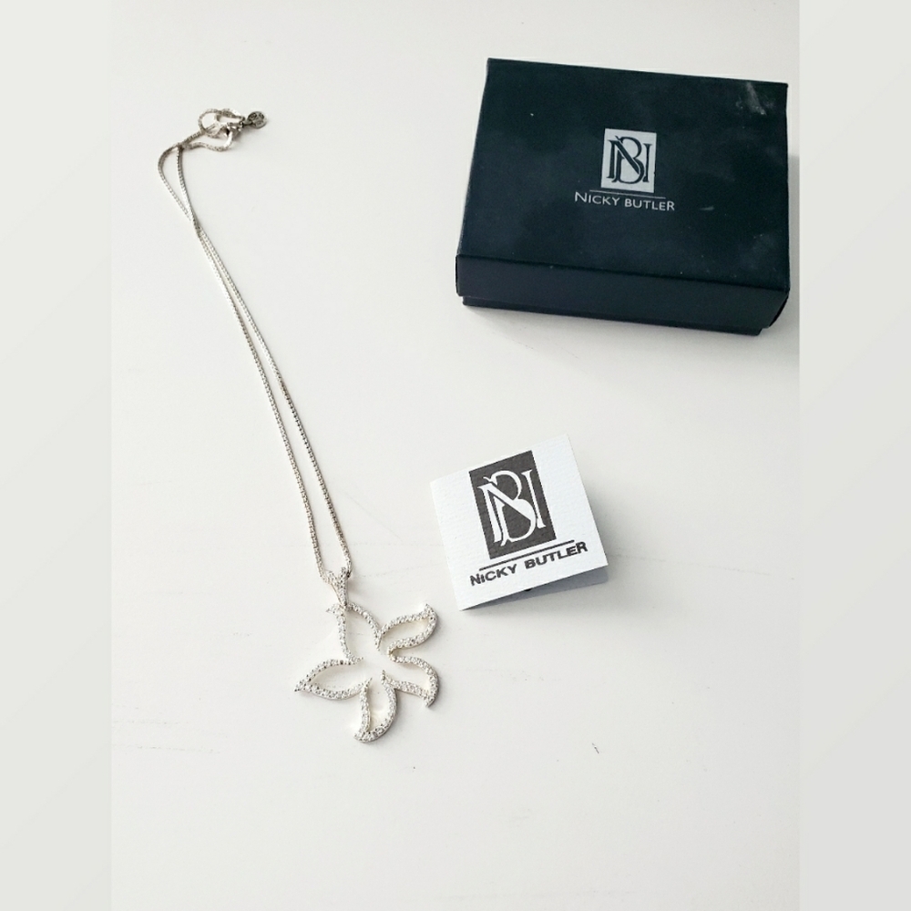 Nicky Butler Starfish Sterling Silver Neckace